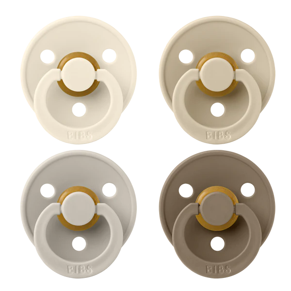 Bibs Pacifier Original Colour Latex 4pk