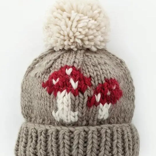 Huggalugs Hand Knit Beanie Hat