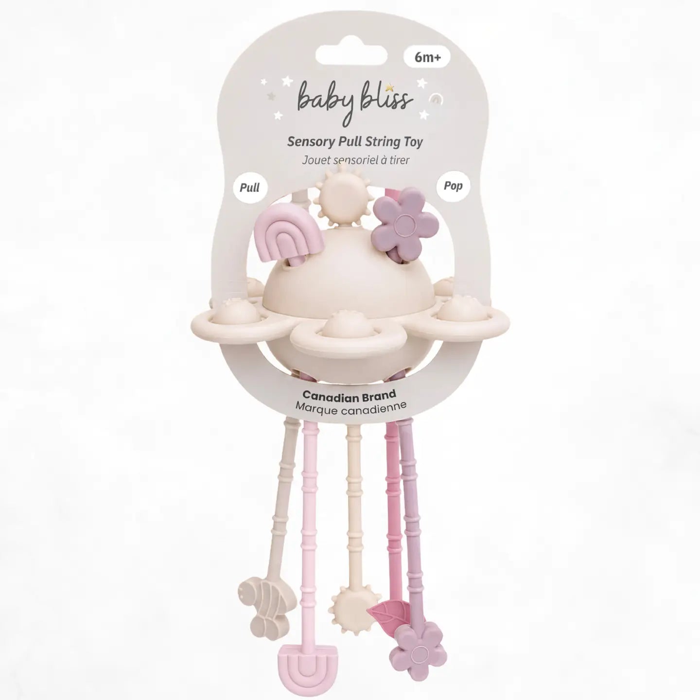 Baby Bliss Sensory Pull String Toy
