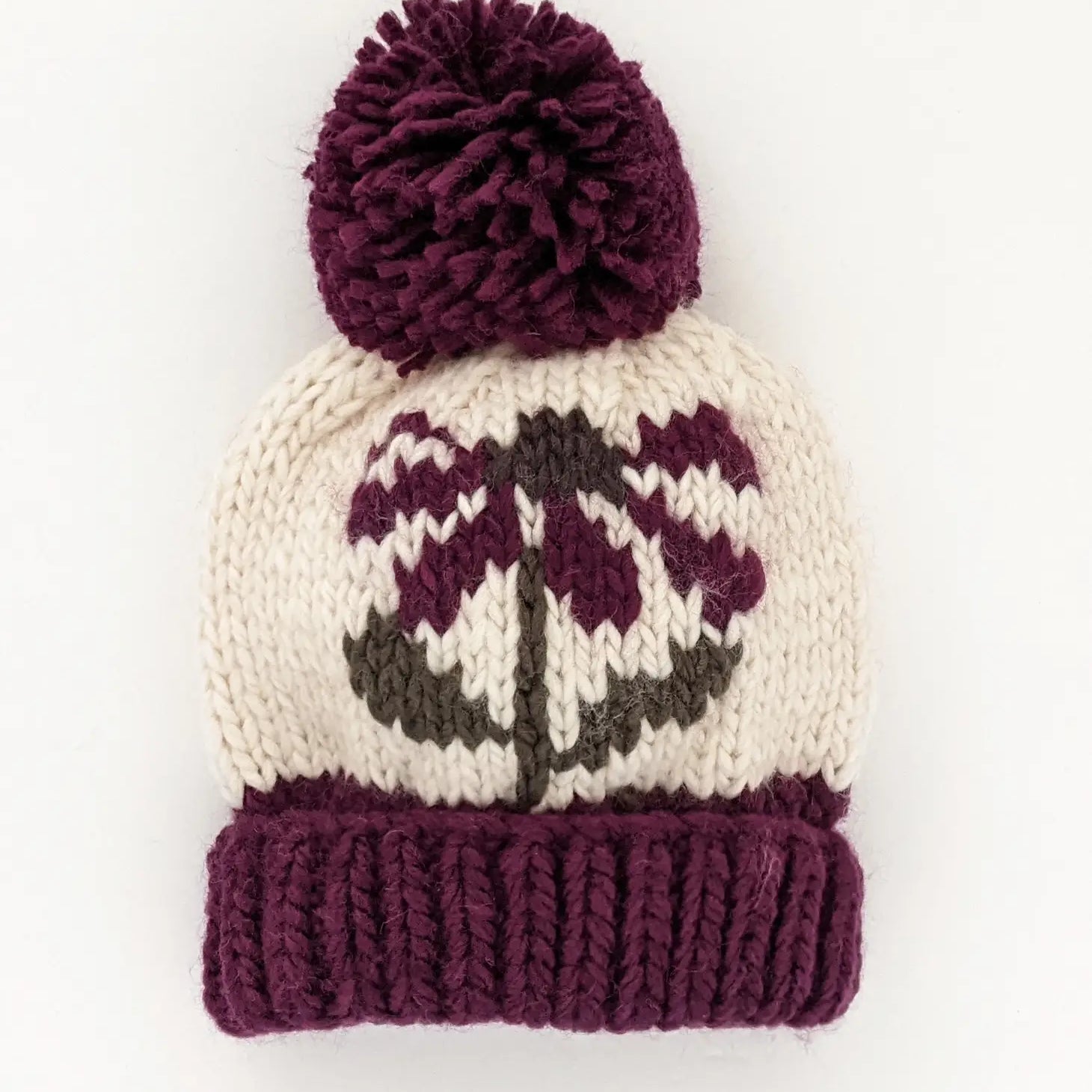 Huggalugs Hand Knit Beanie Hat