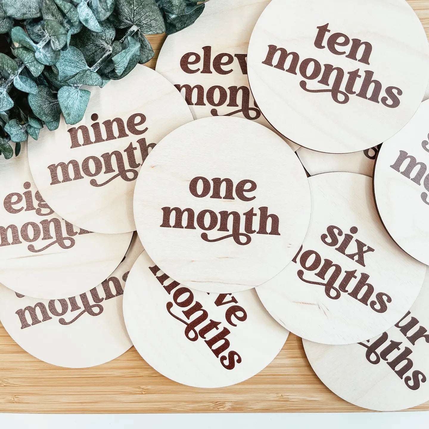 Knotty Design Co Monthly Milestone Set