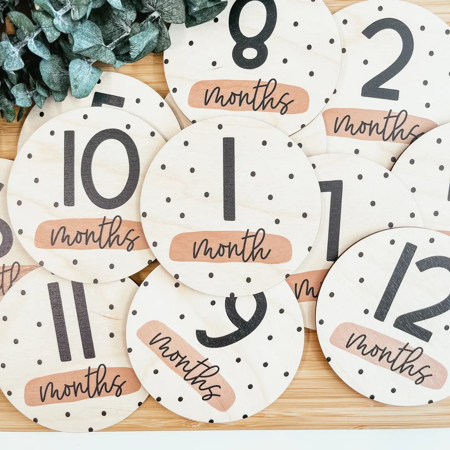 Knotty Design Co Monthly Milestone Set