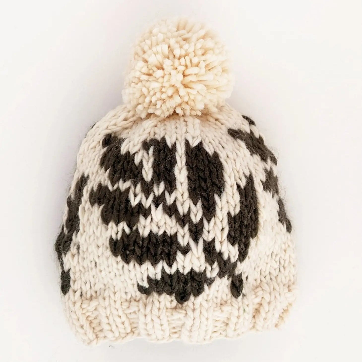 Huggalugs Hand Knit Beanie Hat