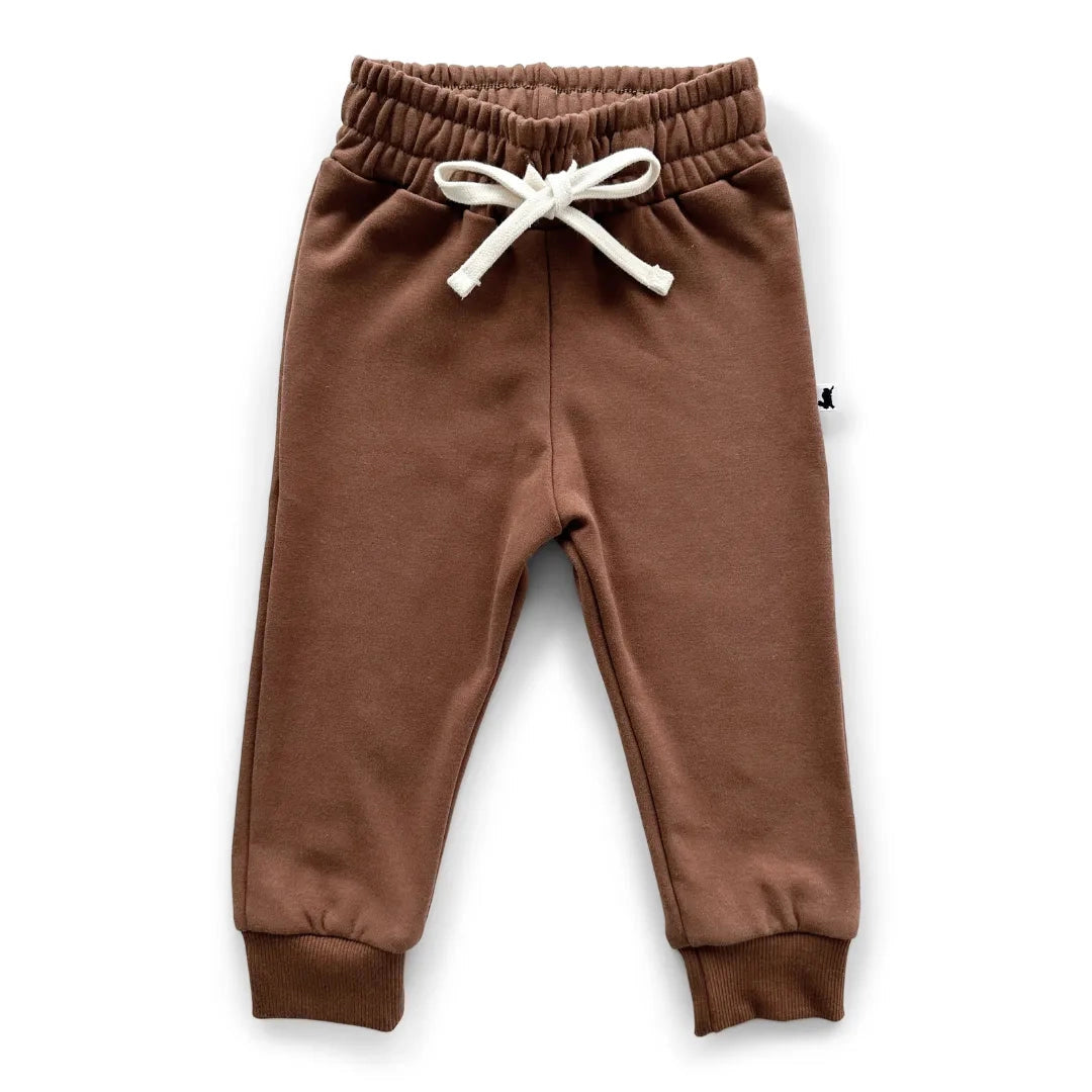 Little & Lively Fleece-Lined Drawstring Joggers