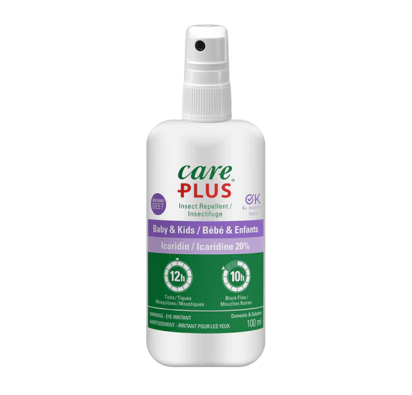 Care Plus® Insect Repellent Icaridin Spray Kids and Baby 100ml