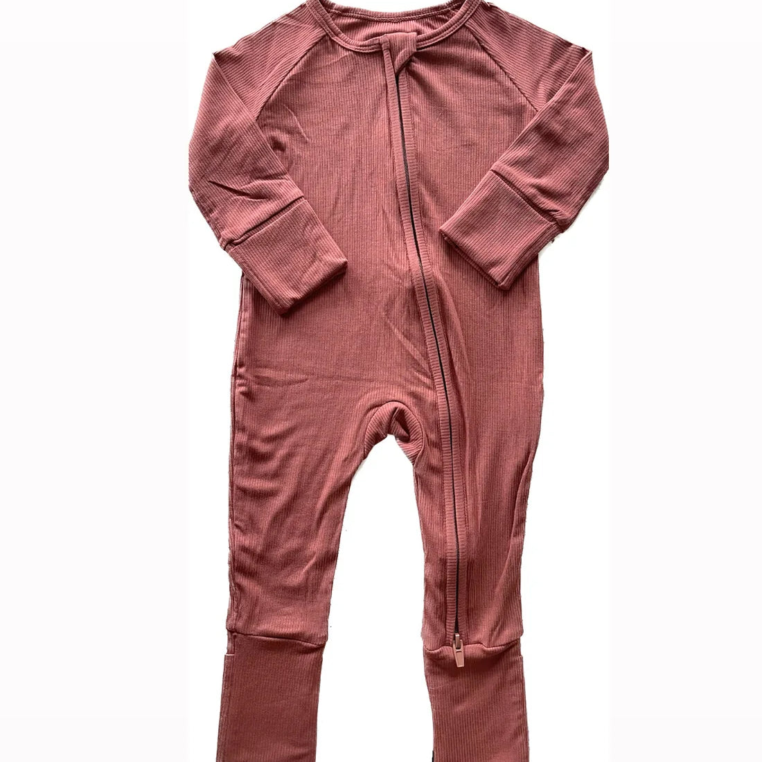 Little Roots Ribbed Rompers