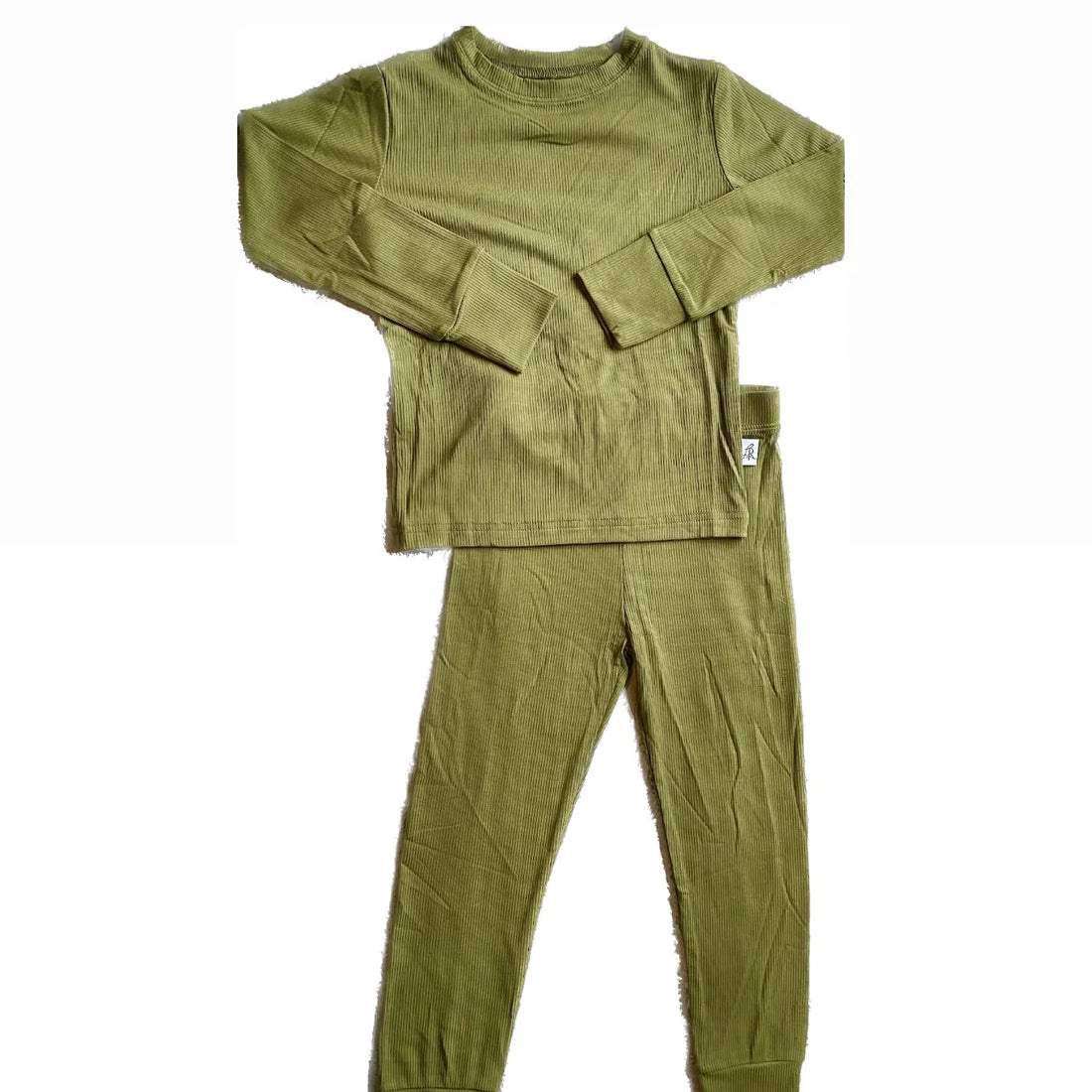 Little Roots Ribbed 2 Piece PJs