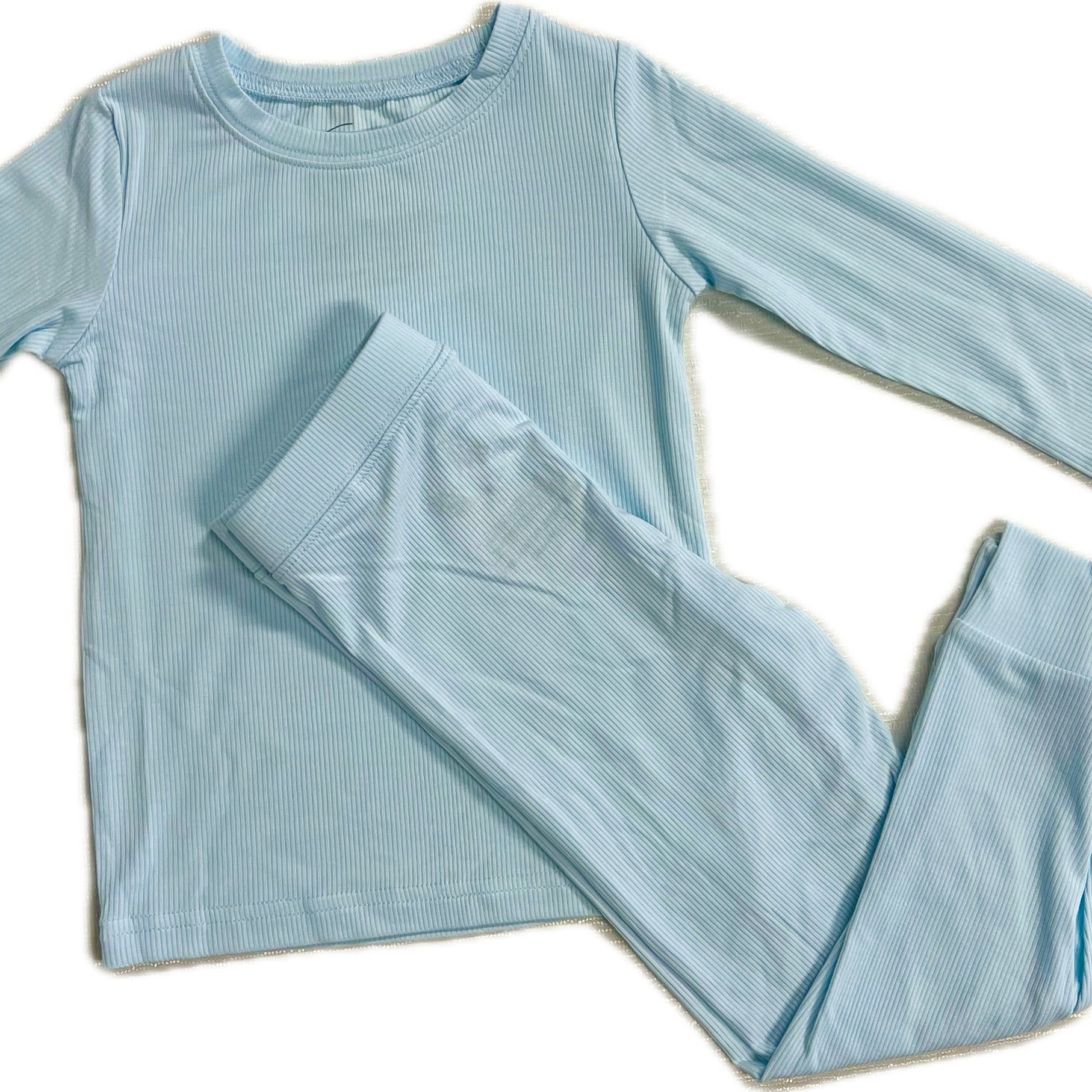 Little Roots Ribbed 2 Piece PJs