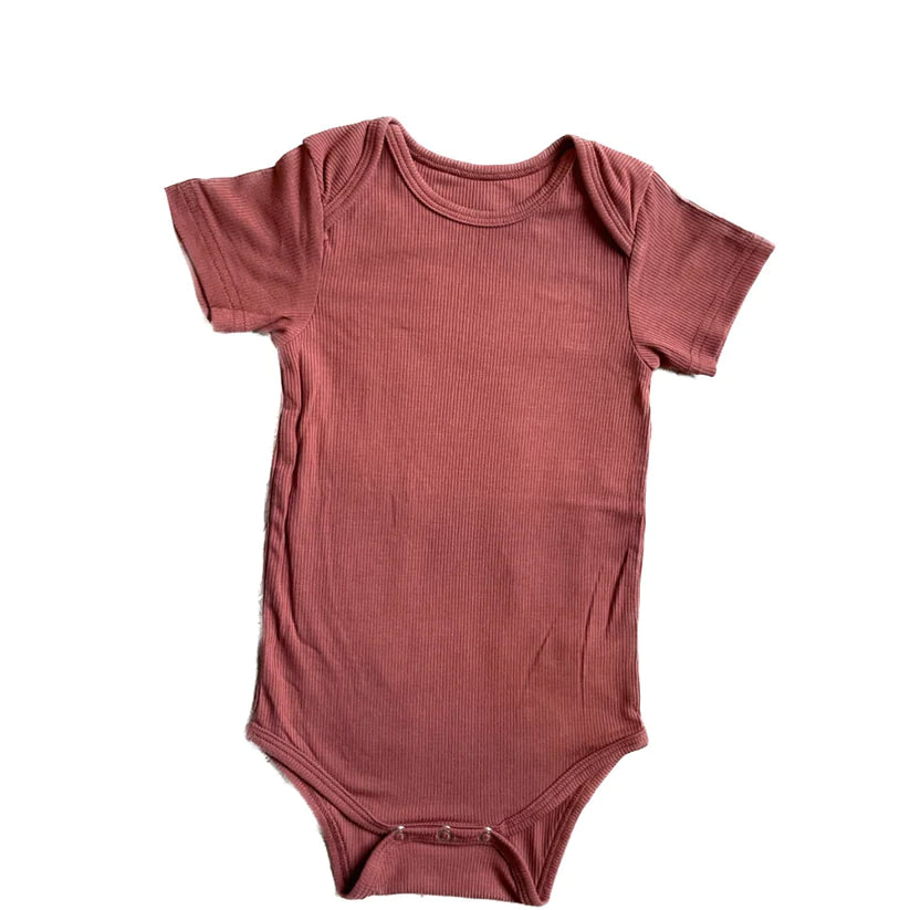 Little Roots Short Sleeve Ribbed Body Suits