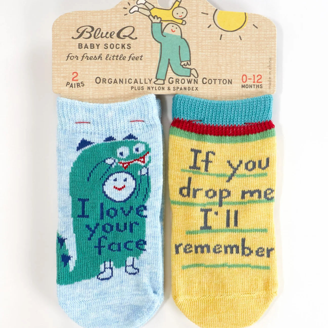Blue Q Baby Socks