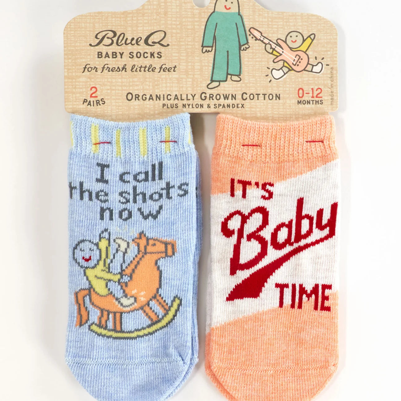 Blue Q Baby Socks