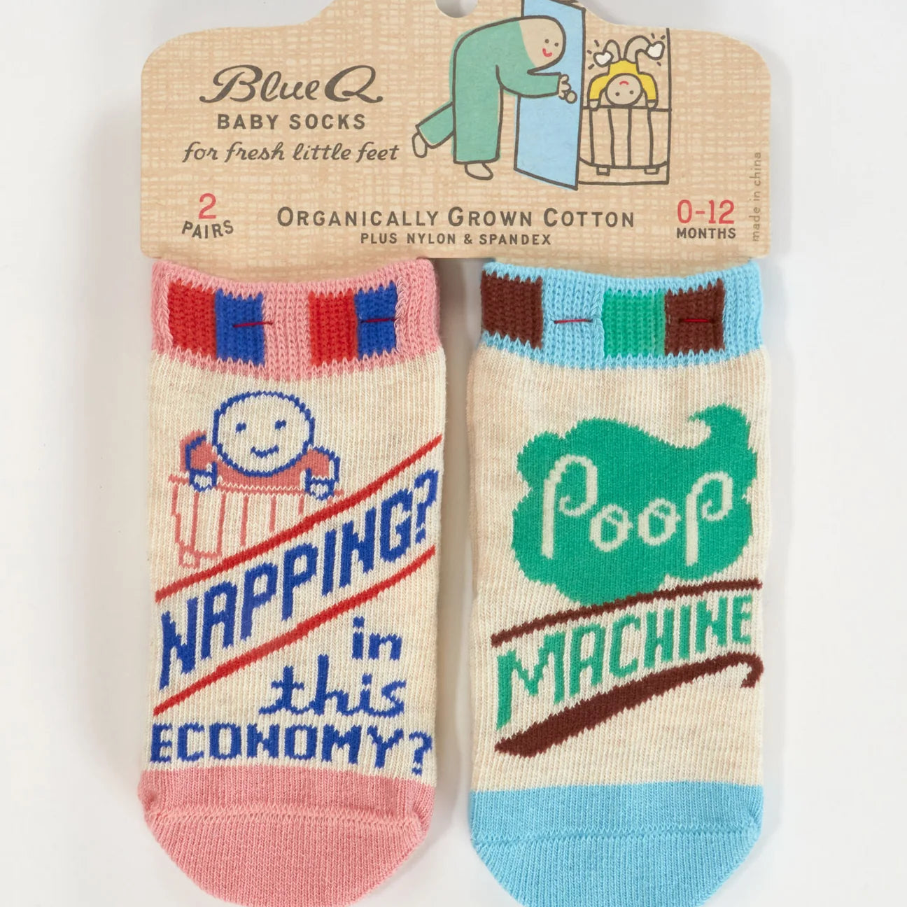 Blue Q Baby Socks