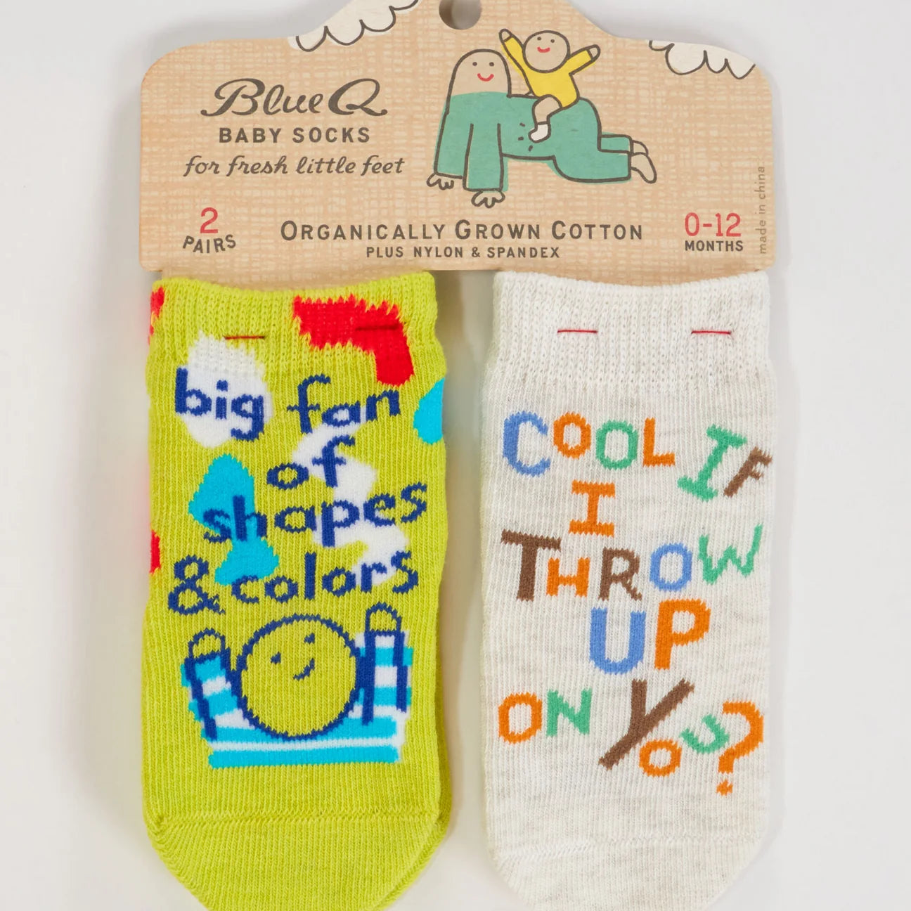 Blue Q Baby Socks