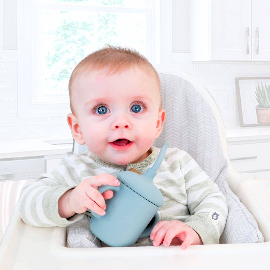 Baby Bliss Sippy Cup with Straw, Spill-Proof & Anti-Stain