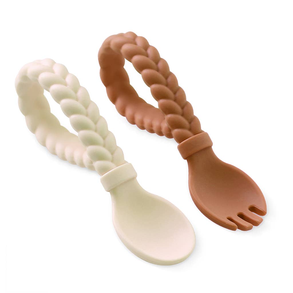 Itzy Ritzy Sweetie Spoons™ Spoon + Fork Set