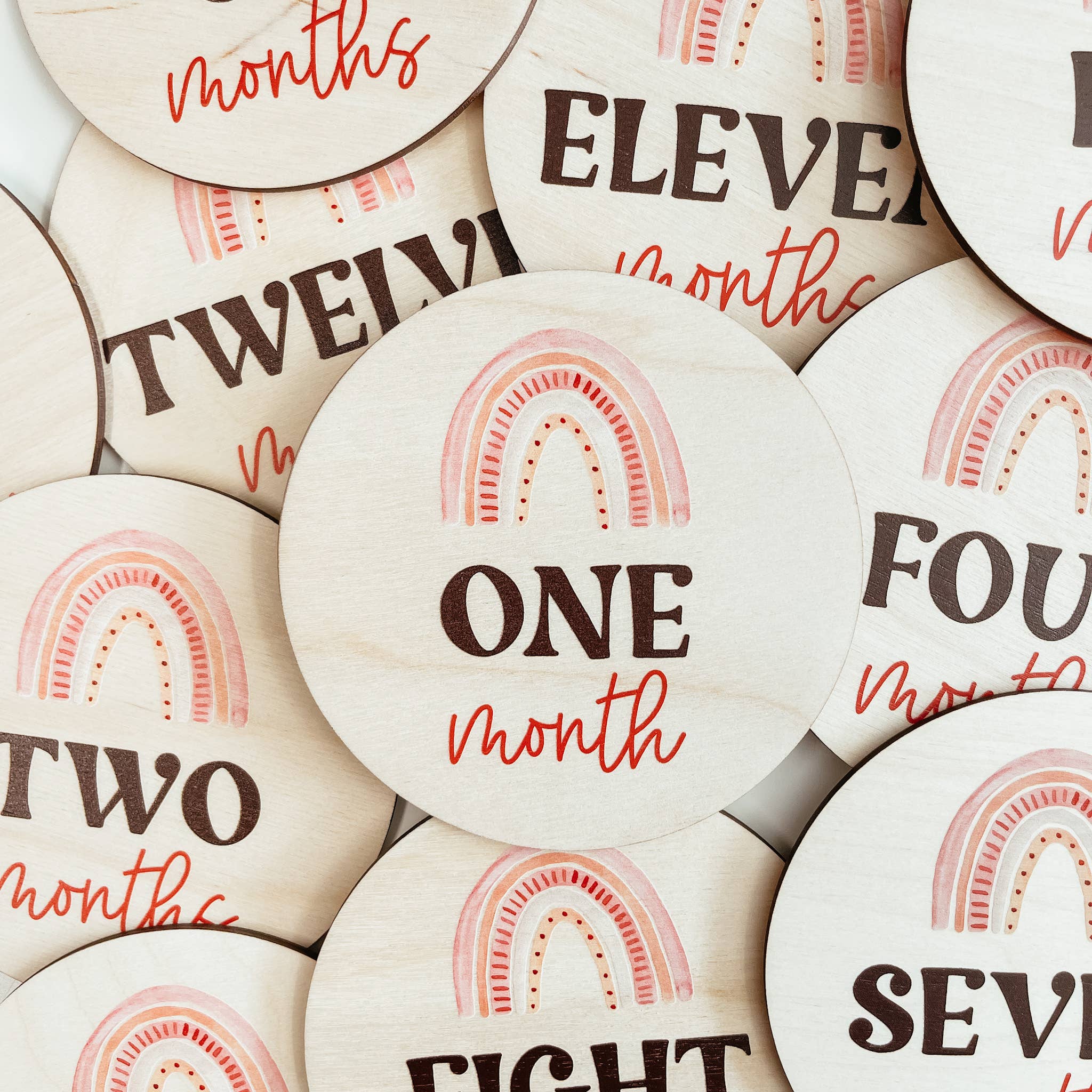 Knotty Design Co Monthly Milestone Set