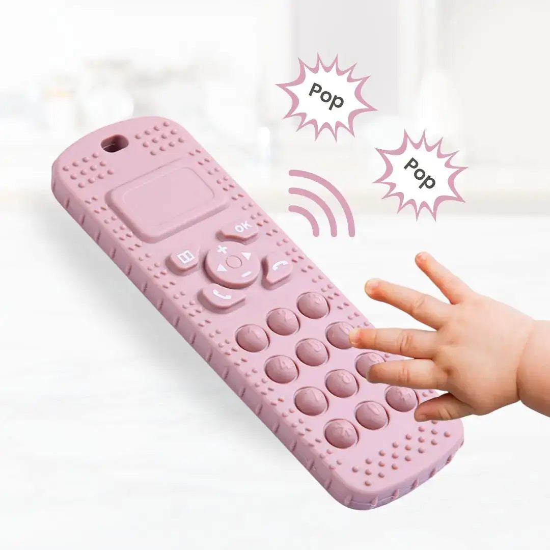 Baby Bliss Sensory Popper Teether Phone