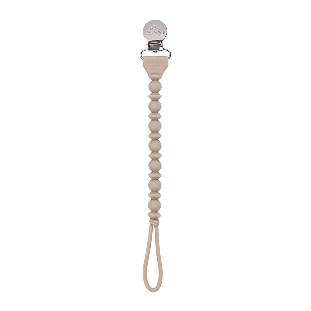 Itzy Ritzy Sweetie Strap Silicone One Piece Pacifier Clips