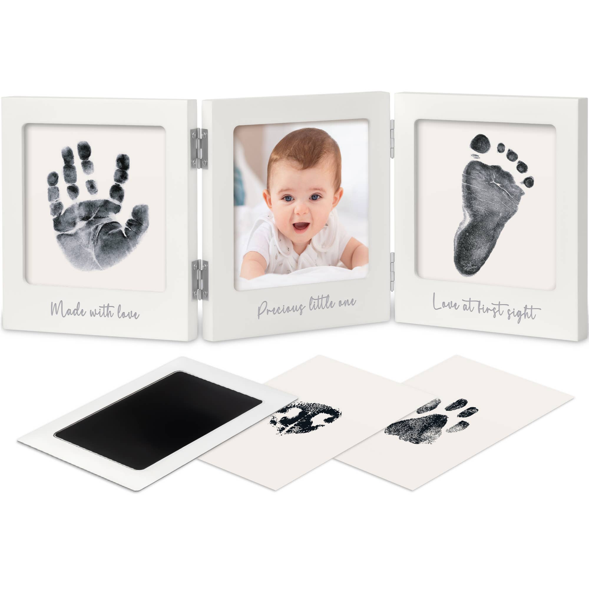 KeaBabies Fond Inkless Baby Handprint and Footprint Kit
