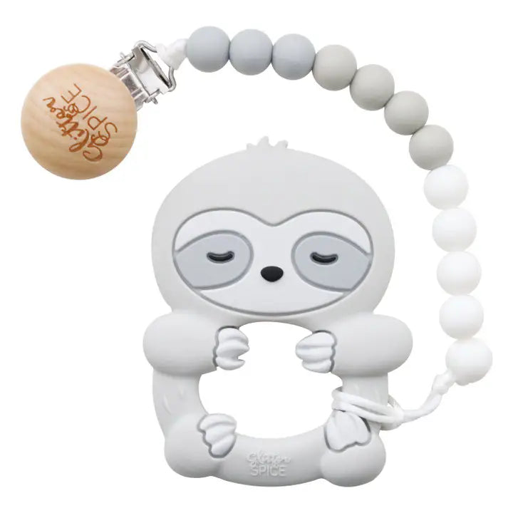 Glitter & Spice Teether With Clip