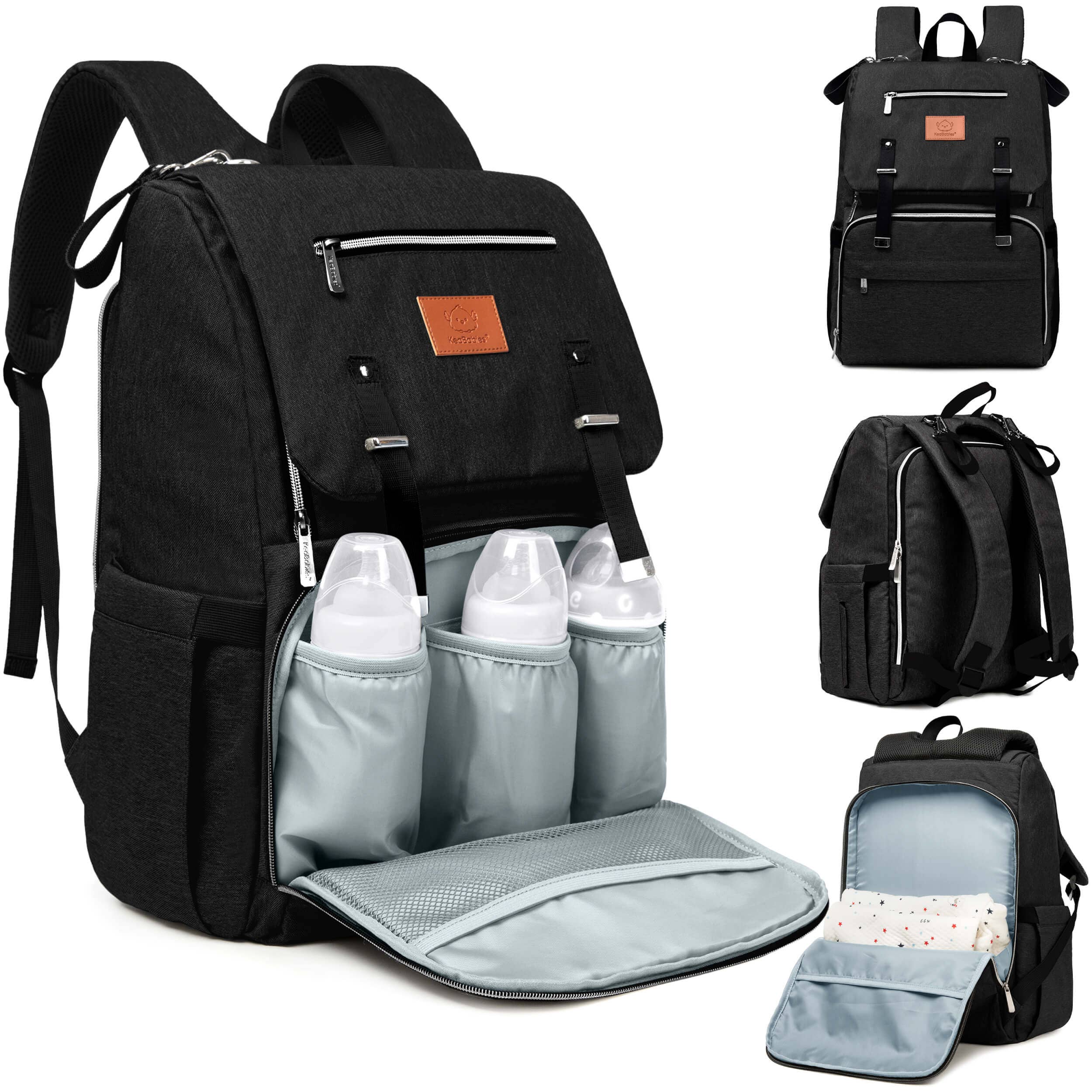 Explorer Diaper Bag Backpack, Changing Pad, Stroller Straps
