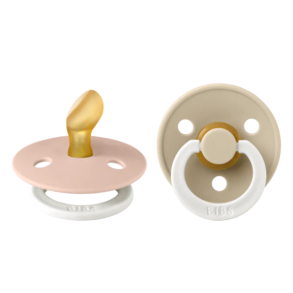 Bibs Pacifier Original Natural Rubber Anatomical 2PK