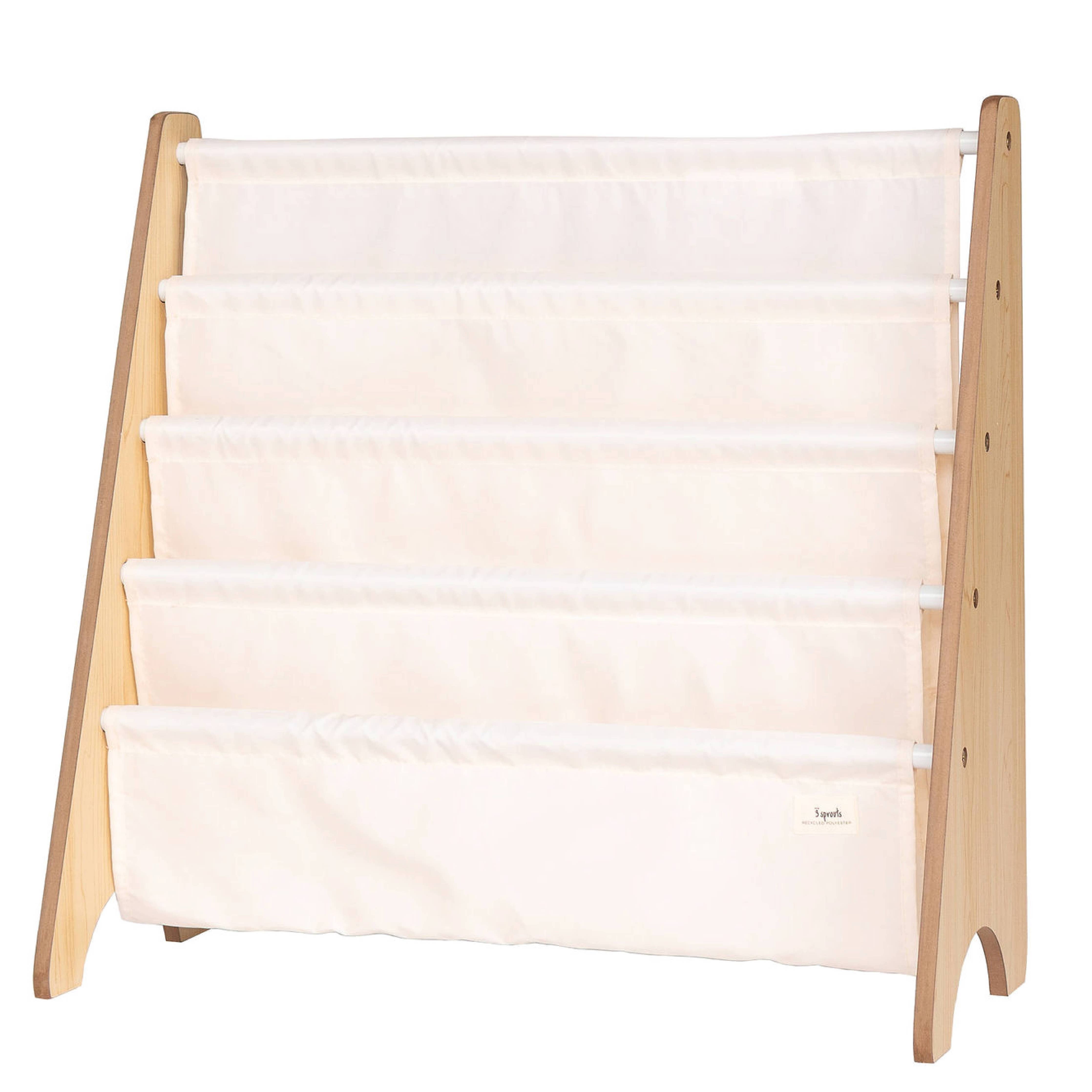 3 Sprouts Kids Book Rack Solid Colours