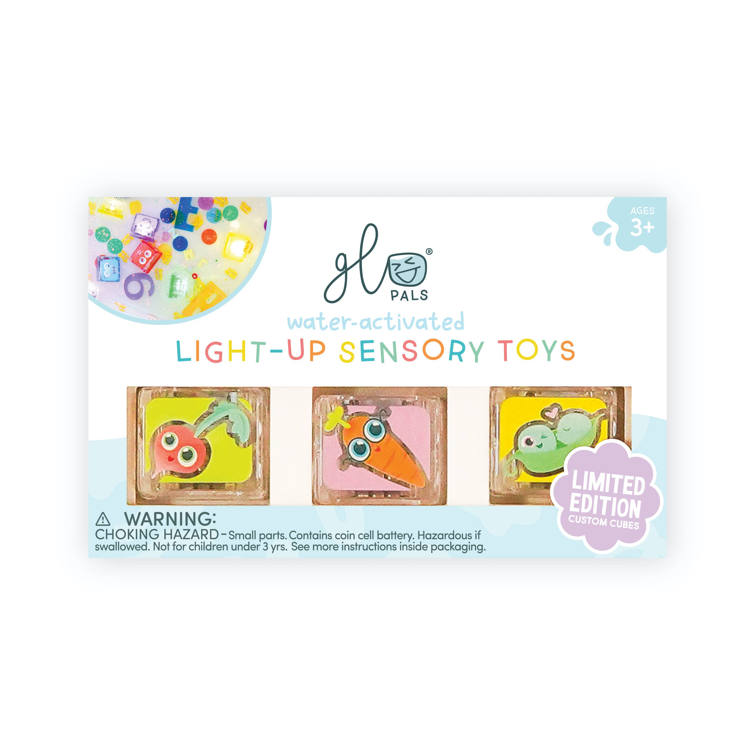 Glo Pals LIMITED EDITION 6-Pack Light up Cubes