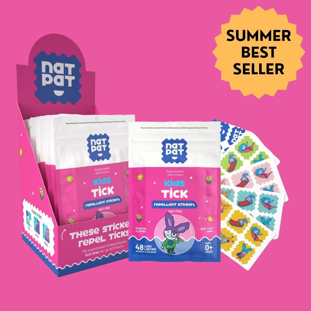 NATPAT Tick Repellent Stickers for Kids – Bumbleboo
