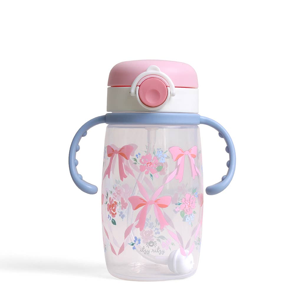 Itzy Ritzy Sips Straw Cup With Snap Close Lid