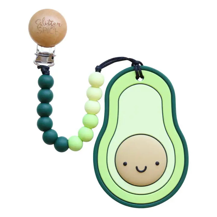 Glitter & Spice Teether With Clip