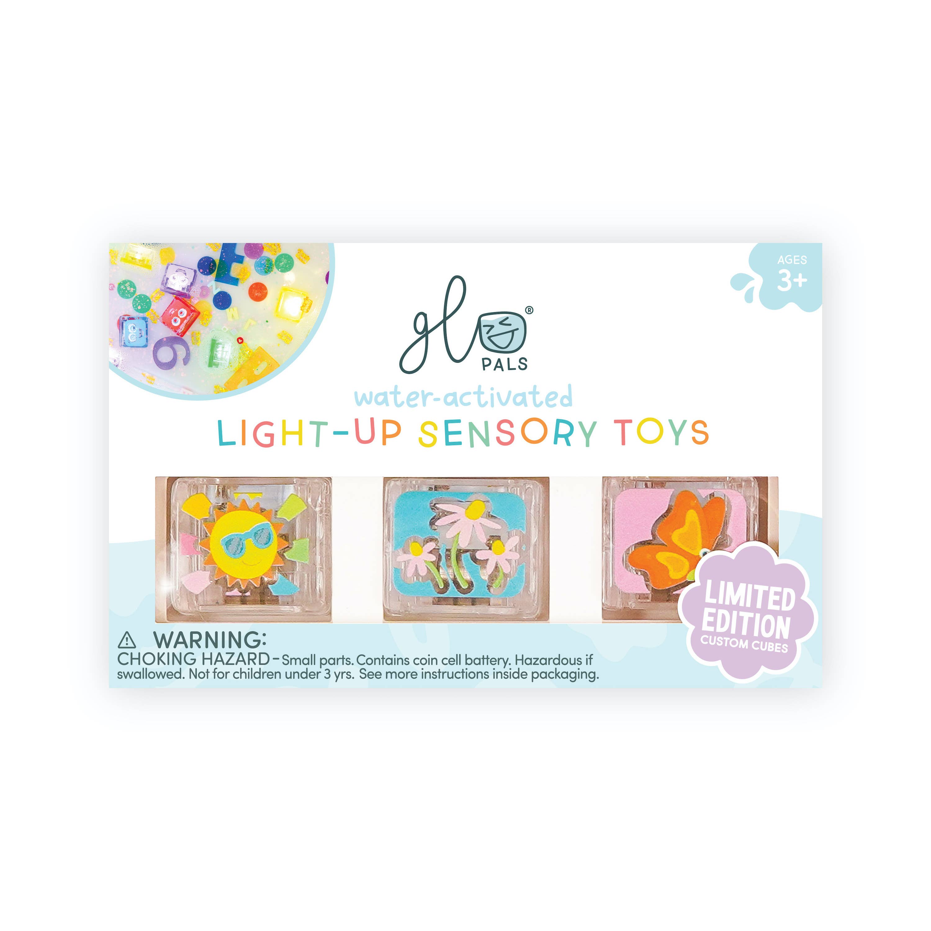 Glo Pals LIMITED EDITION 6-Pack Light up Cubes