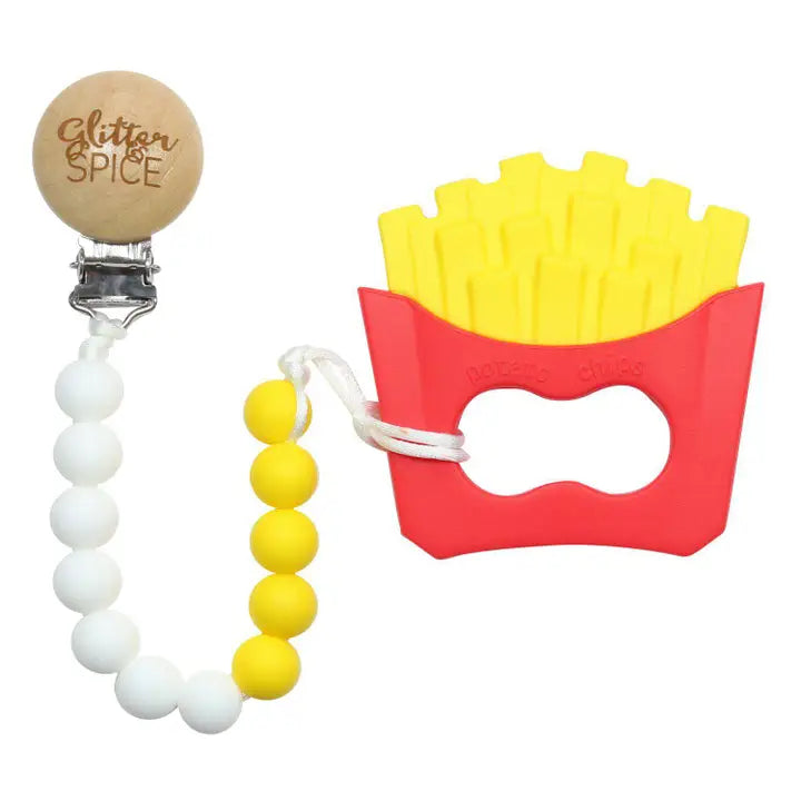 Glitter & Spice Teether With Clip