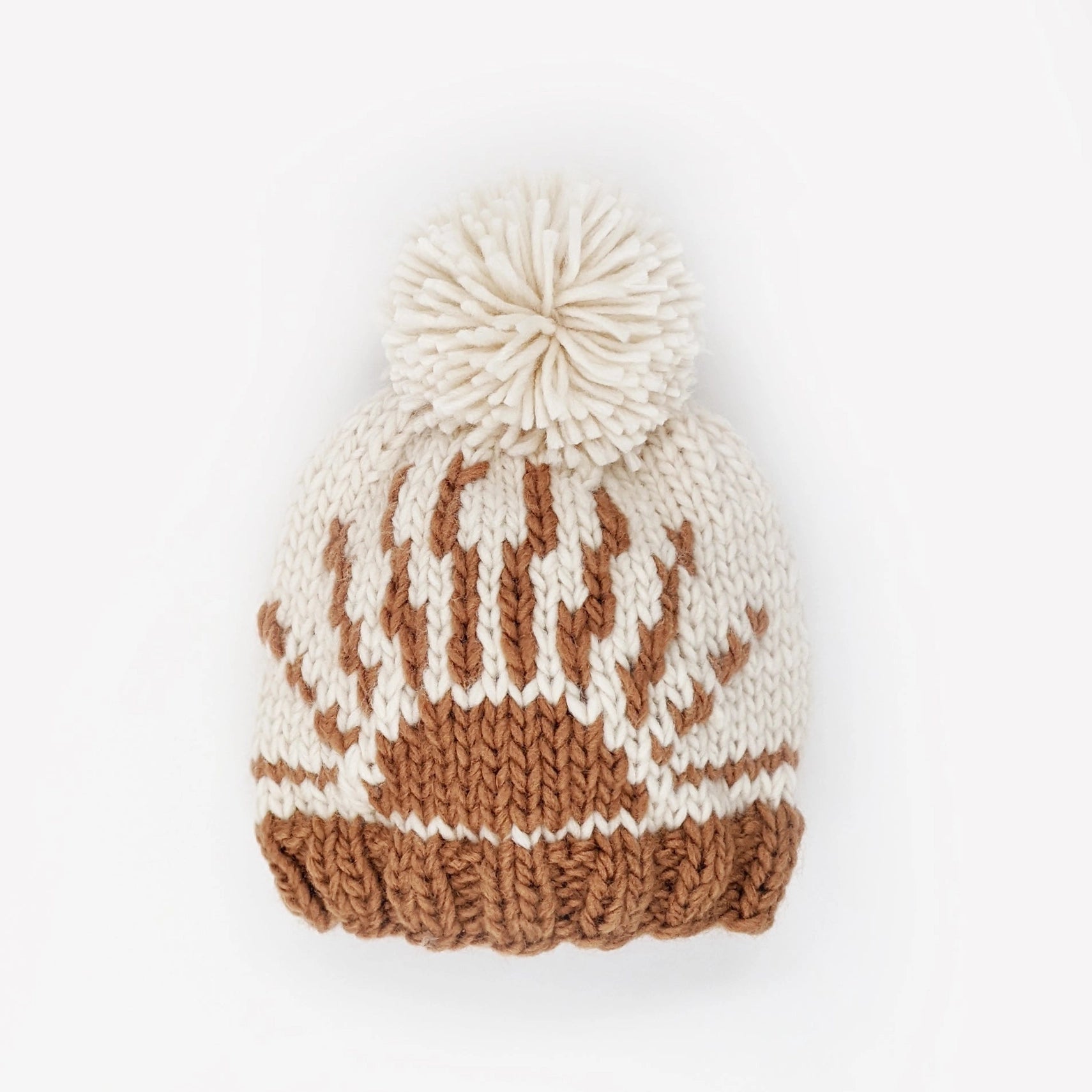 Huggalugs Hand Knit Beanie Hat