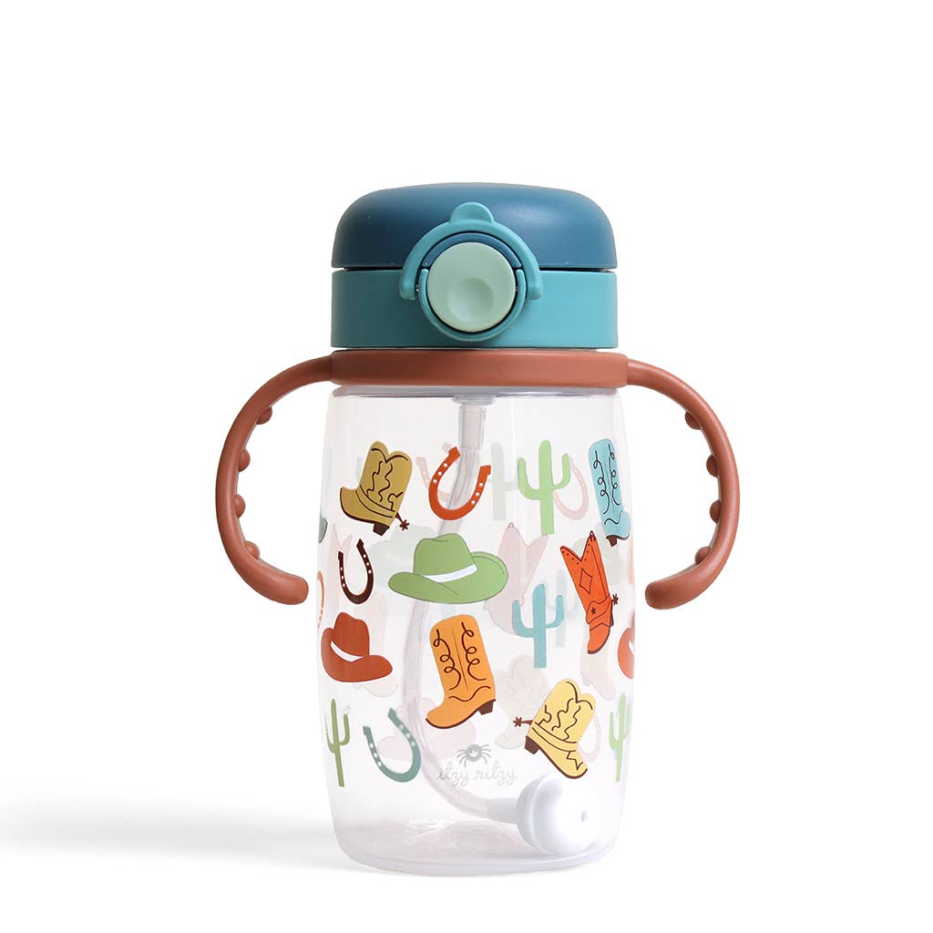 Itzy Ritzy Sips Straw Cup With Snap Close Lid