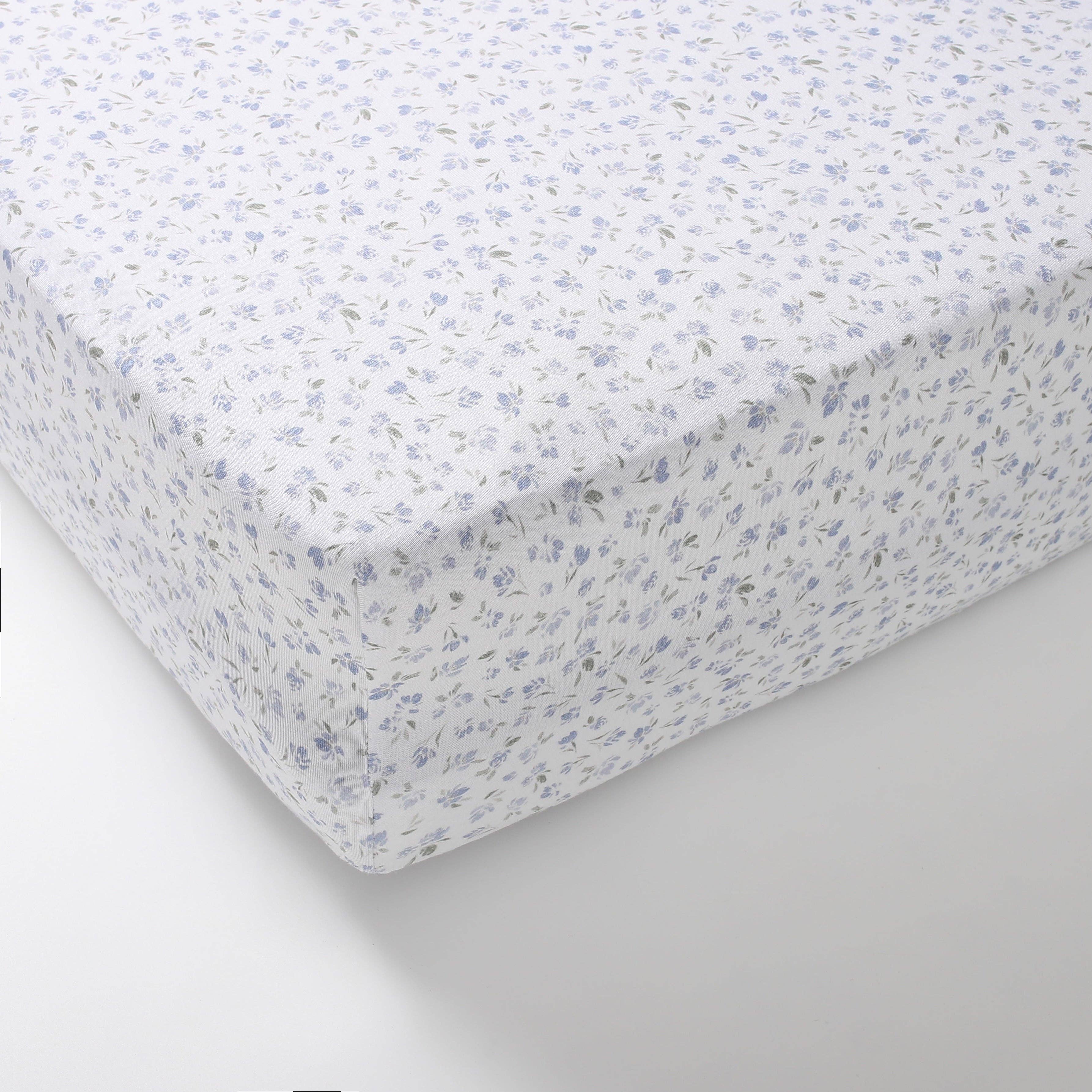 Early Grey Bamboo Crib Sheet
