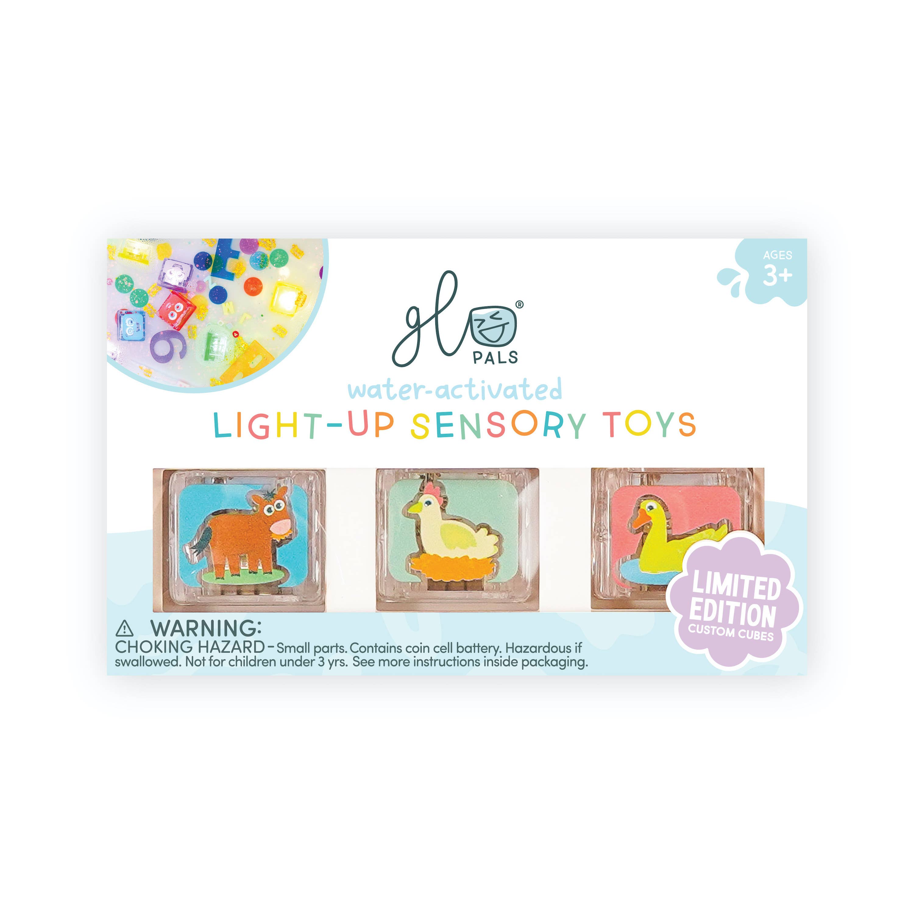 Glo Pals LIMITED EDITION 6-Pack Light up Cubes